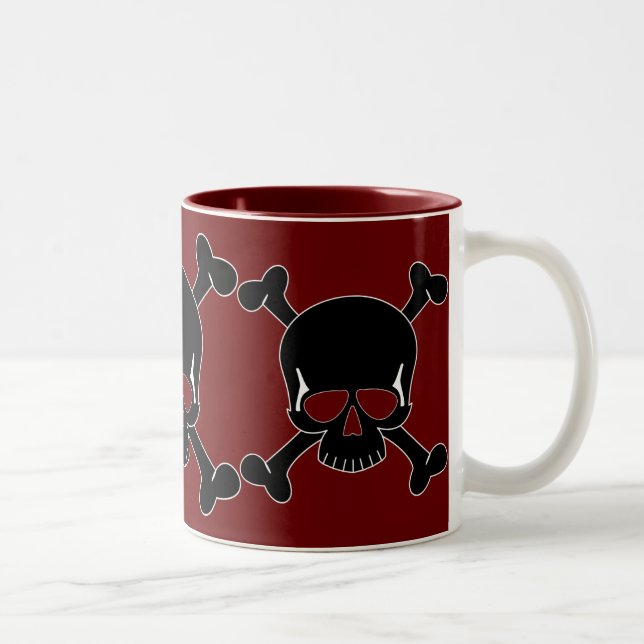 Skull & Crossbones Mug (Right)