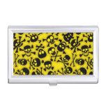 Skull &amp; Crossbones Pattern Business Card Holder