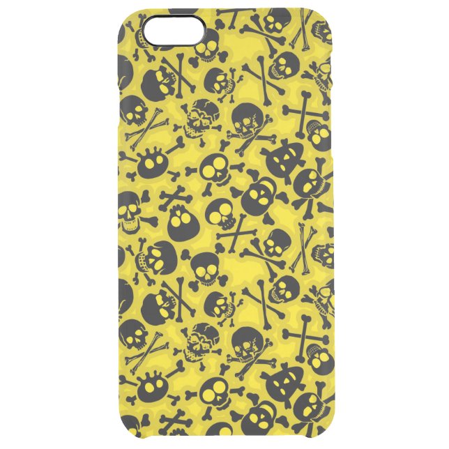 Skull & Crossbones Pattern Uncommon iPhone Case (Back)