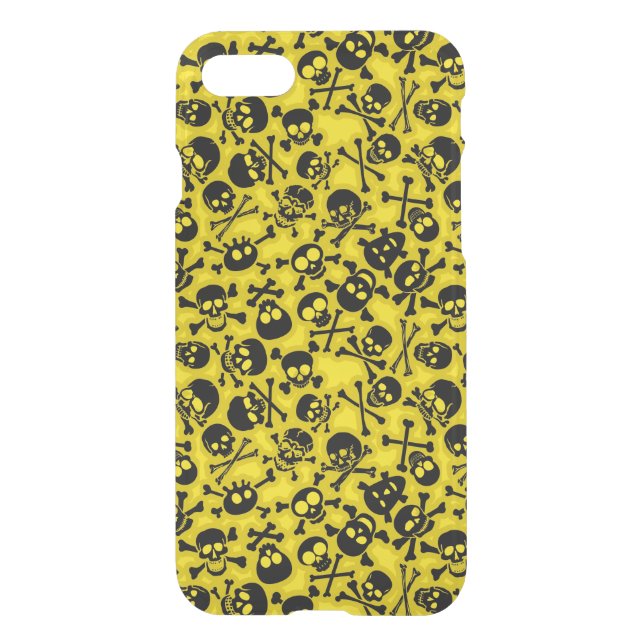 Skull & Crossbones Pattern Uncommon iPhone Case (Back)