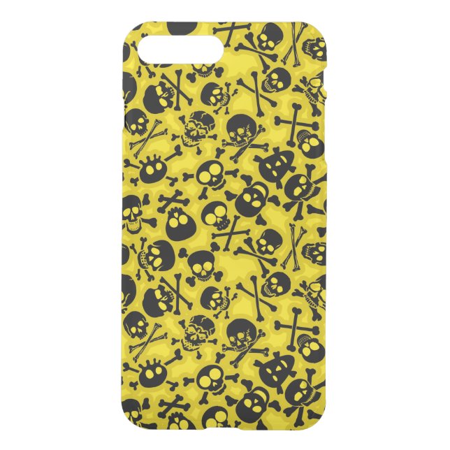 Skull & Crossbones Pattern Uncommon iPhone Case (Back)