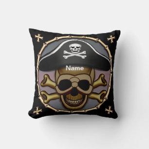 Skull Crossbones Pirate  pillow