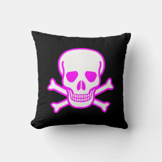 Skull & Crossbones Throw Pillow