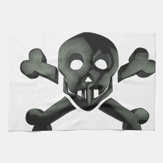 skull crossbones towel (Horizontal)