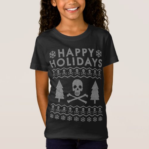 Skull Crossbones Ugly Christmas Sweater