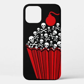 Skull Cupcake Iphone 12 Pro Case by WaywardMuse at Zazzle