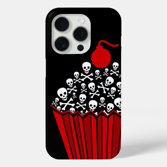 Skull Cupcake Case-Mate iPhone Case (Back)