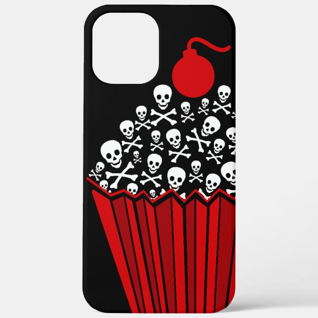 Skull Cupcake Case-Mate iPhone Case (Back)