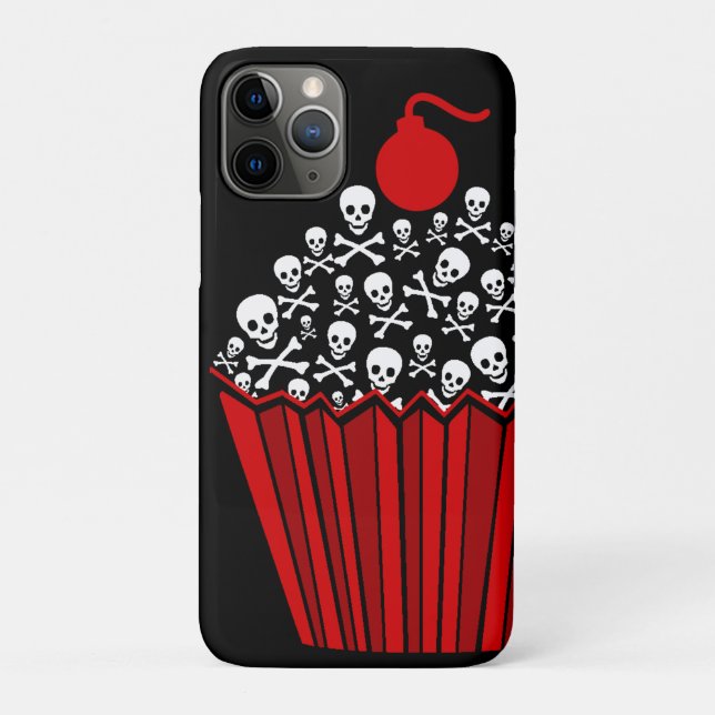 Skull Cupcake Case-Mate iPhone Case (Back)