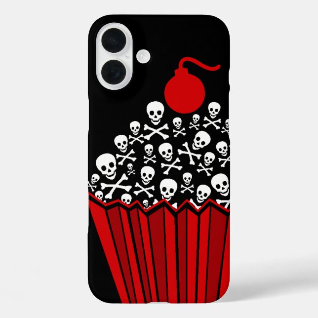 Skull Cupcake Case-Mate iPhone Case (Back)