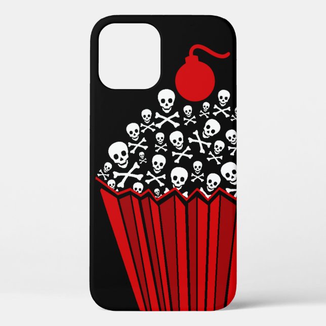 Skull Cupcake Case-Mate iPhone Case (Back)