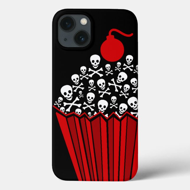 Skull Cupcake Case-Mate iPhone Case (Back)