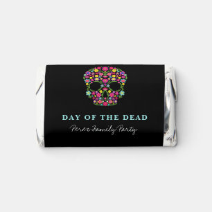 Skull Day of the dead halloween party Hershey's Miniatures