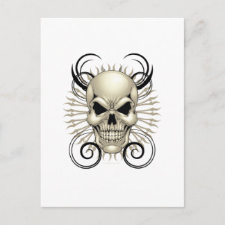 Skull Design Postcard