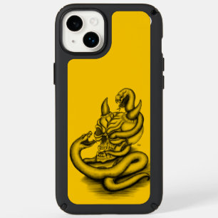 Skull - Devil Head with Snake Speck iPhone 14 Plus Case