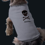 Skull doggy Tshirt<br><div class="desc">Skull doggy Tshirt Add name, or slogan</div>