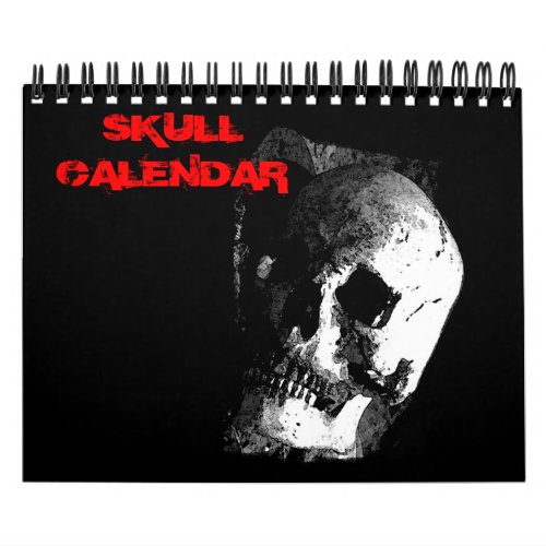 Skull Fantasy Art Heavy Metal Calendar