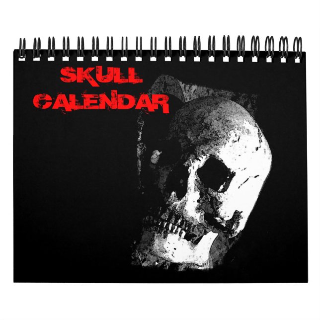 Skull Fantasy Art Heavy Metal Calendar (Cover)