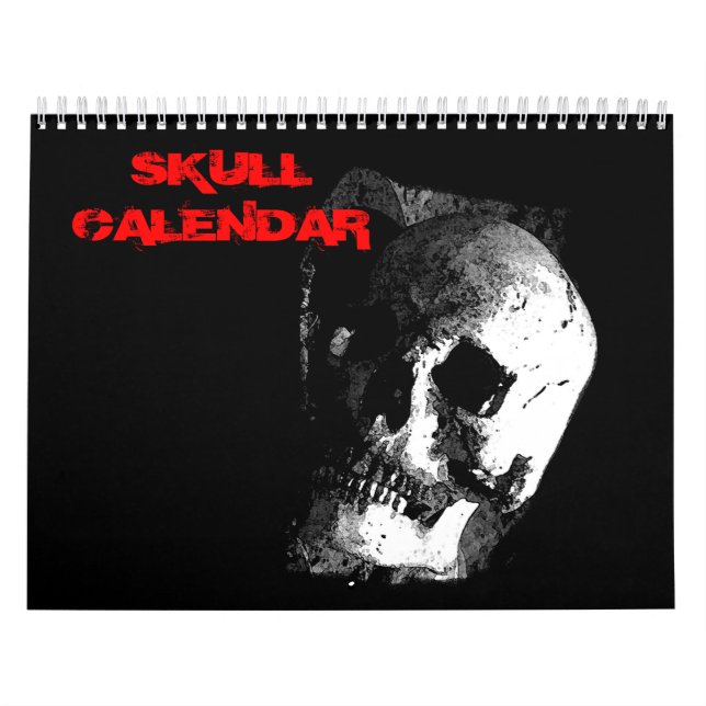 Skull Fantasy Art Heavy Metal Calendar (Cover)