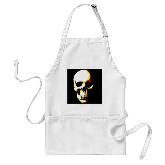 Skull: Fantasy Art Rock Punk Adult Apron
