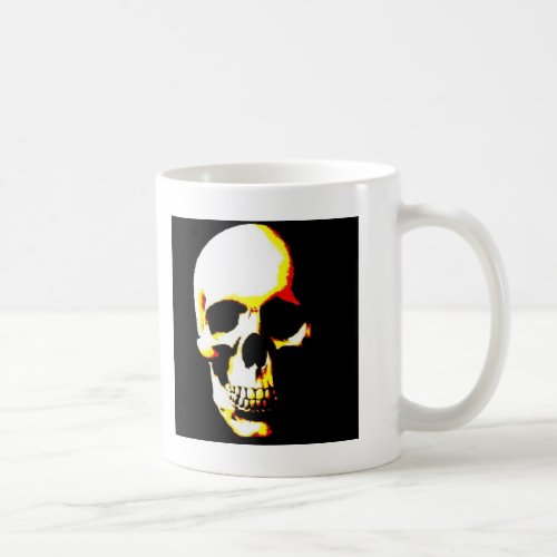 Skull Fantasy Art  Rock Punk Coffee Mug