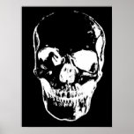 Skull Fantasy Art Rock Punk Heavy Metal Poster<br><div class="desc">Fantasy Art Skull Skeleton - Heavy Metal Punk Rock College Pop Art Image</div>