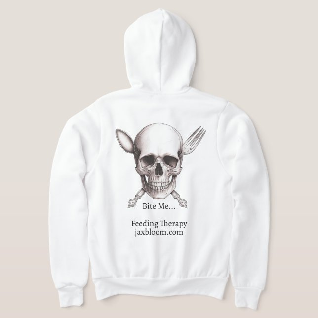 Skull Feeding Therapy Hoodie (Laydown Back)