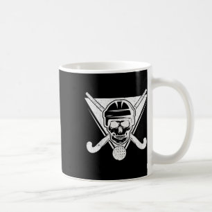 Skull Field Hockey Gift Field Hockey Player Gift  Coffee Mug