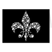 Skull Fleur De Lis (Front Horizontal)