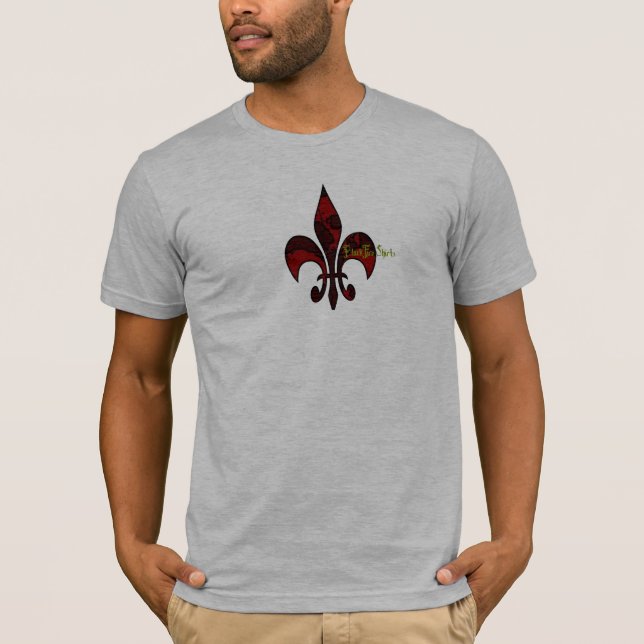 Skull-fleur-de-lis T-Shirt (Front)