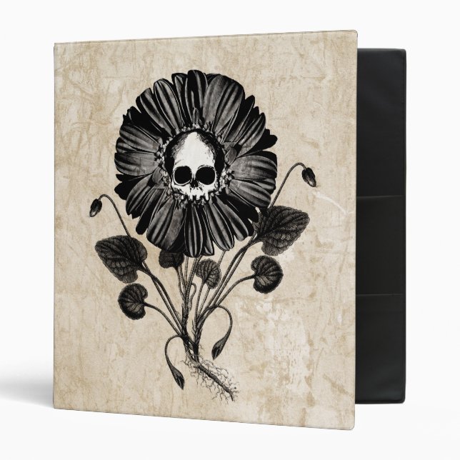 Skull Flower Binder (Front/Inside)