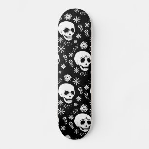 Skull Flower Skateboard