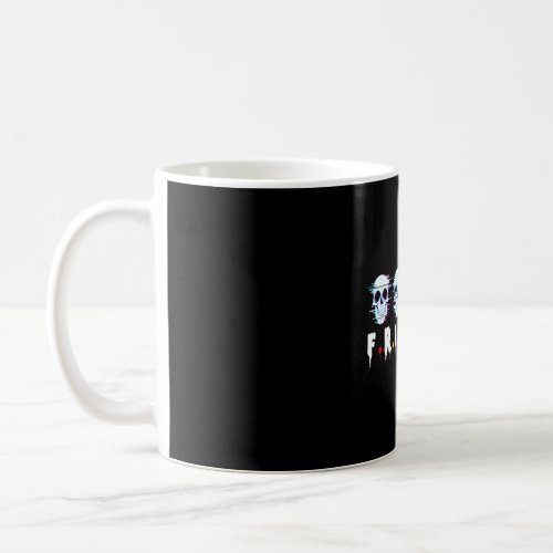 Skull friends halloween coffee mug