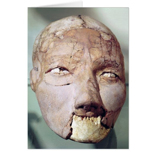 Skull, from Jericho, 7000-6000 BC Cards (Front)
