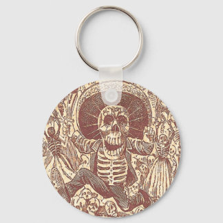 Skull from Oaxaca, La Calavera Oaxaqueña Keychain