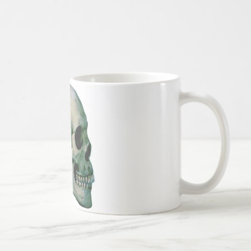 Skull From Profile Coffee Mug