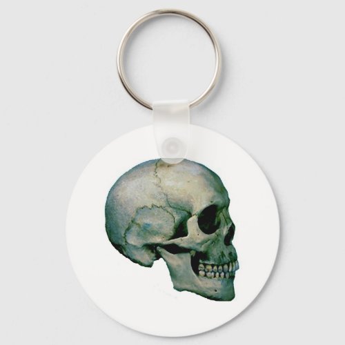 Skull From Profile Keychain