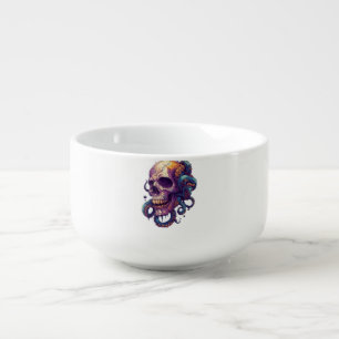 Skull from the Depths Soup Mug