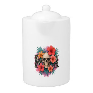Skull Funny Mother Teapot