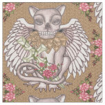 Skull Gargoyle Fabric