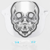 Skull Gas Mask (Front w/Glasses)
