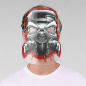 Skull & Gas Mask Face Shield (Insitu)