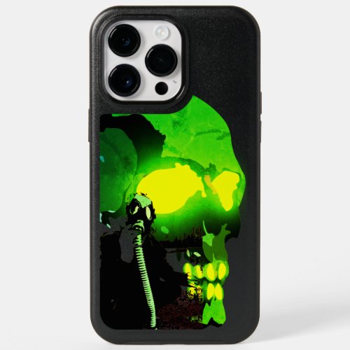 Skull Gas Mask OtterBox iPhone 14 Pro Max Case
