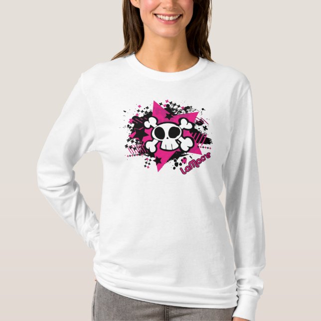 Skull Girls Hoodie T-Shirt (Front)