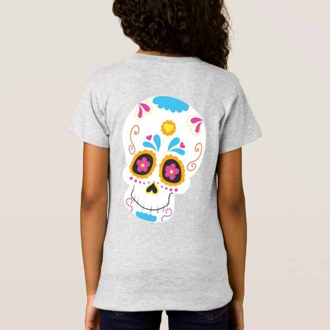 Skull Girls' T-Shirt (Back)