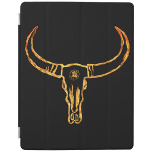 Skull Golden, Golden skull iPad 2/3/4 Smart Cover