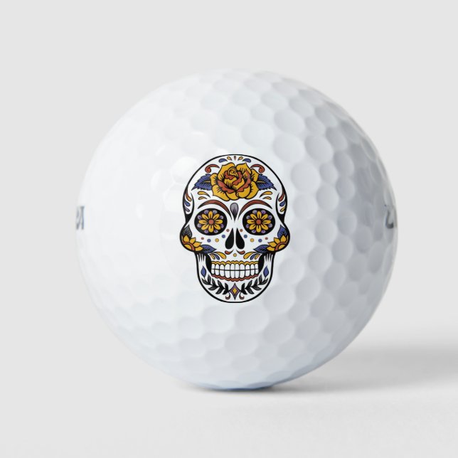 skull golf balls (Front)