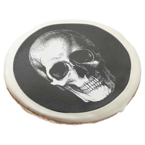 Skull Gothic Halloween Wedding Cookie Favors