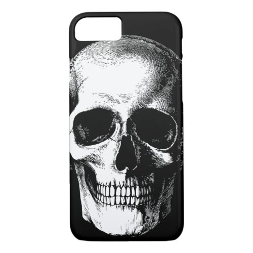 Skull Gothic Halloween Wedding iPhone Case