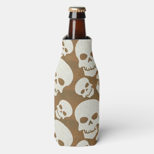 Skull Graphic Pattern Design Bottle Cooler